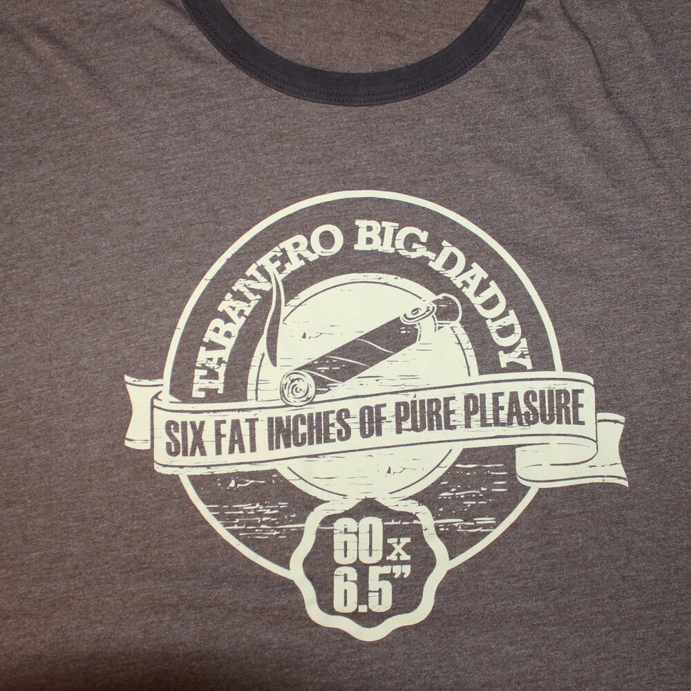 Bella Canvas Cigar Novelty T-Shirt - Size XL